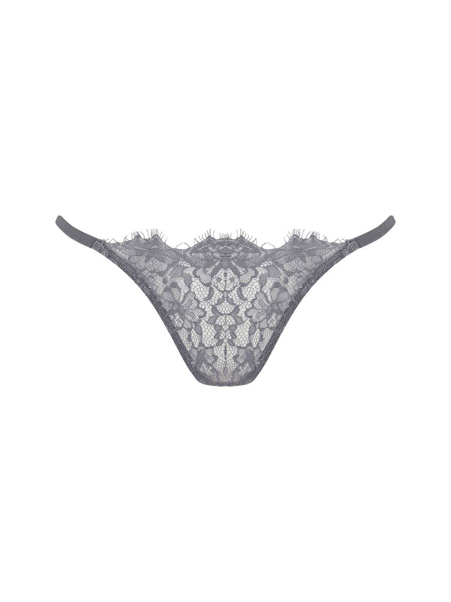 Isabella Grey Lace Open Back Brief Playful Promises USA