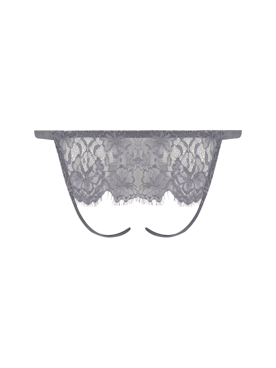 Isabella Grey Lace Open Back Brief Playful Promises USA