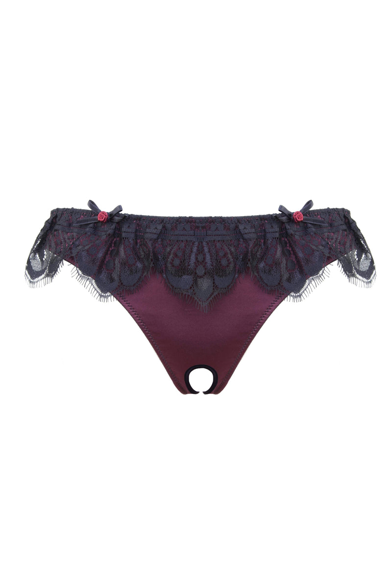 Marlene Wine Ouvert Brief – Playful Promises Usa