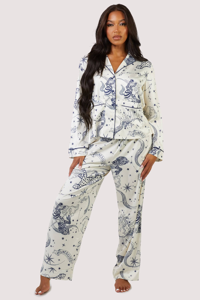 Celestial Long Sleeved Pyjama Set – Playful Promises USA