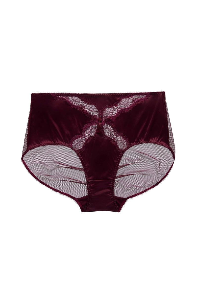 Star Lift Plum High Waisted Brief Playful Promises Usa 1537