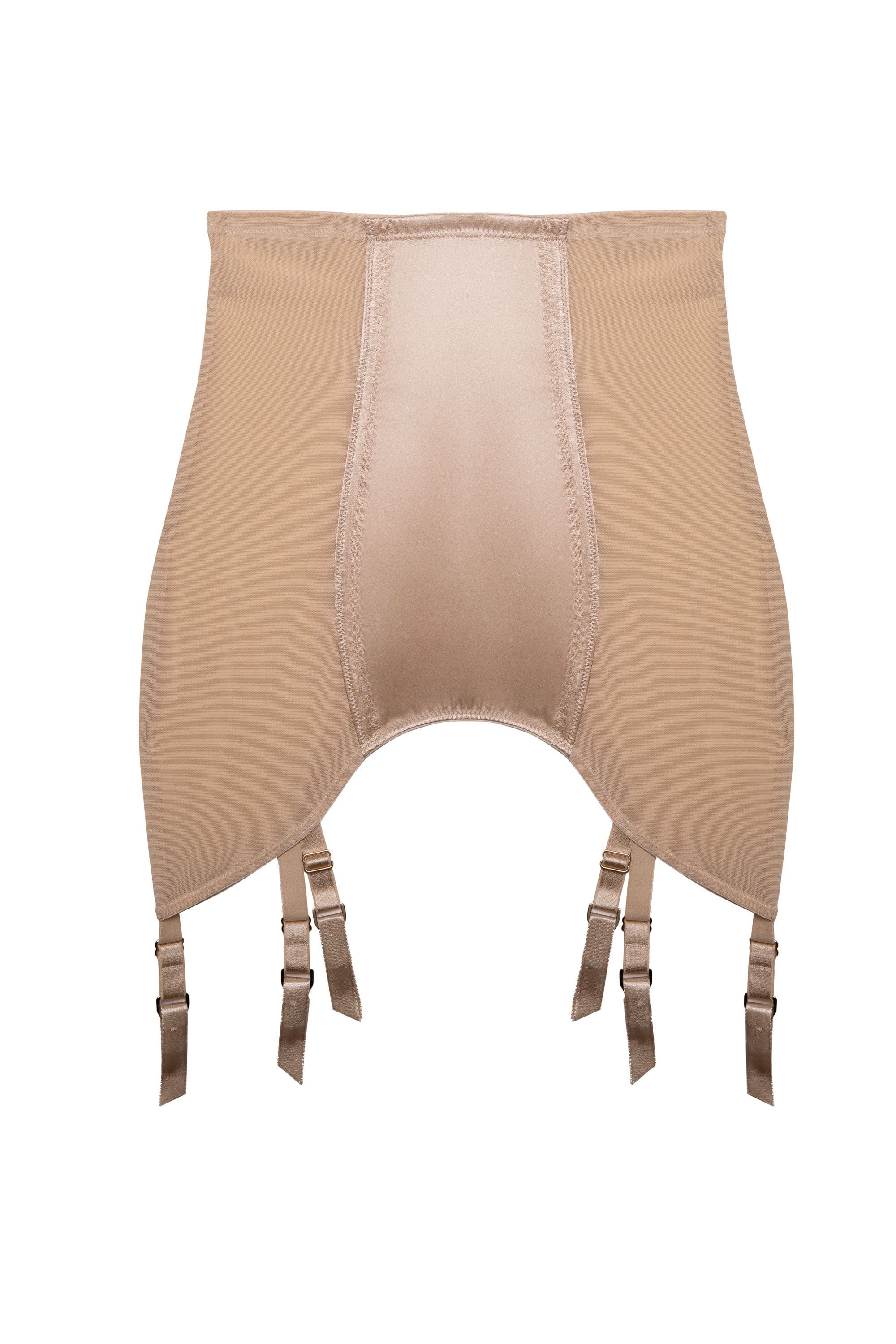 Bettie Page Champagne Satin Girdle