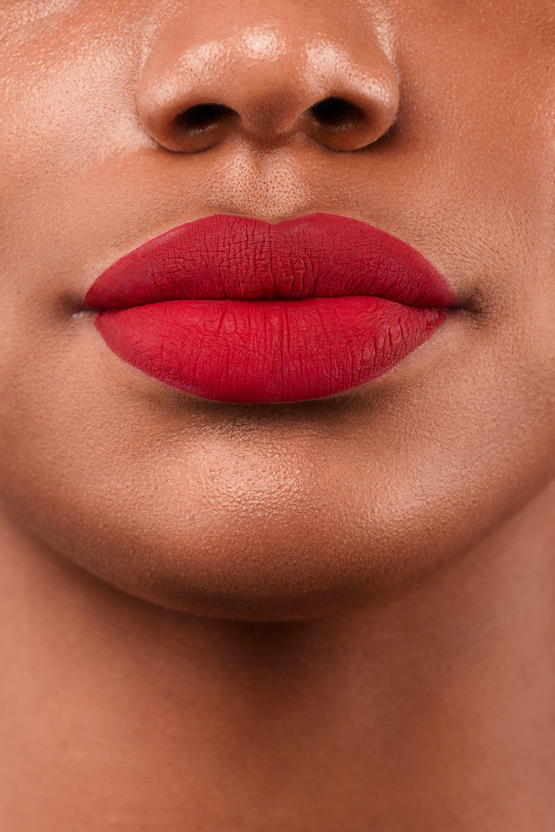 Cherry Red Tease Transfer Resistant Long Lasting Matte Liquid Lipstick