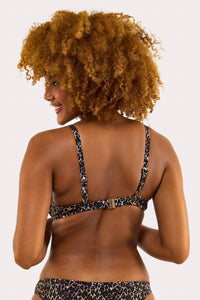 Juliet Leopard Print Mix & Match D+ Underwired Bikini Top