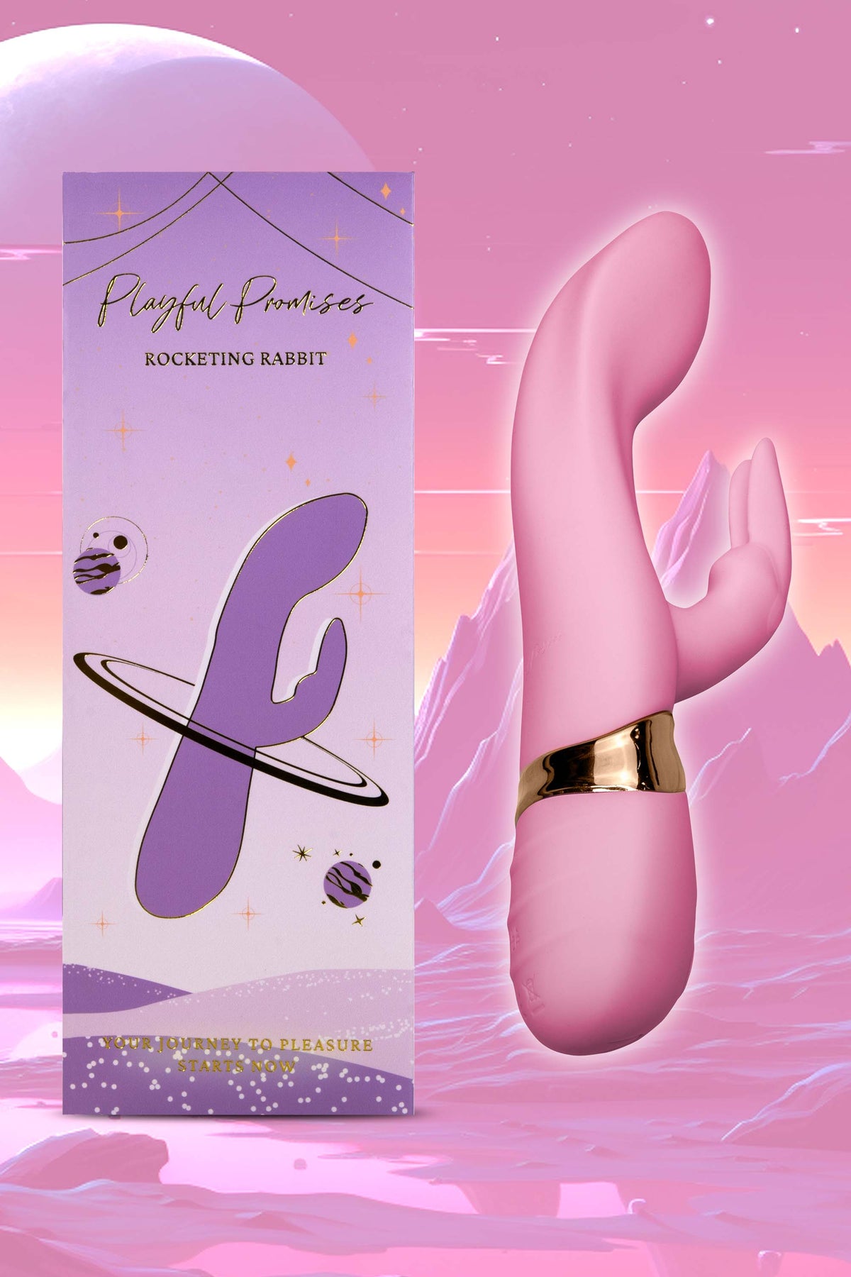 Pocket Rocket Silicone Vibrator With 10 Vibration settings Playful Promises USA Pocket Rocket Silicone Vibrator With 10 Vibration settings Playful Promises USA