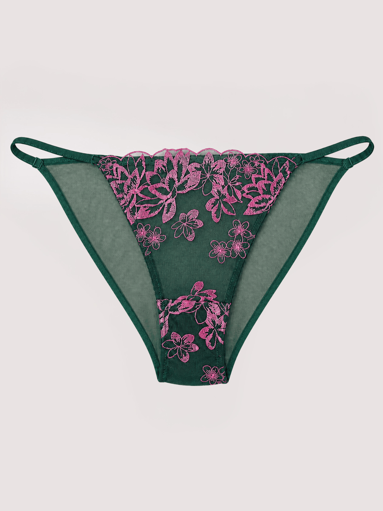 Ada Blossom Green & Pink Brief