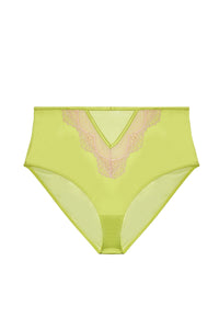 Vivi Chartreuse Highwaist