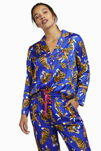 Blue Tiger Pyjama Set