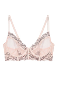 Jenny Graphic Lace Blush Bra Playful Promises USA