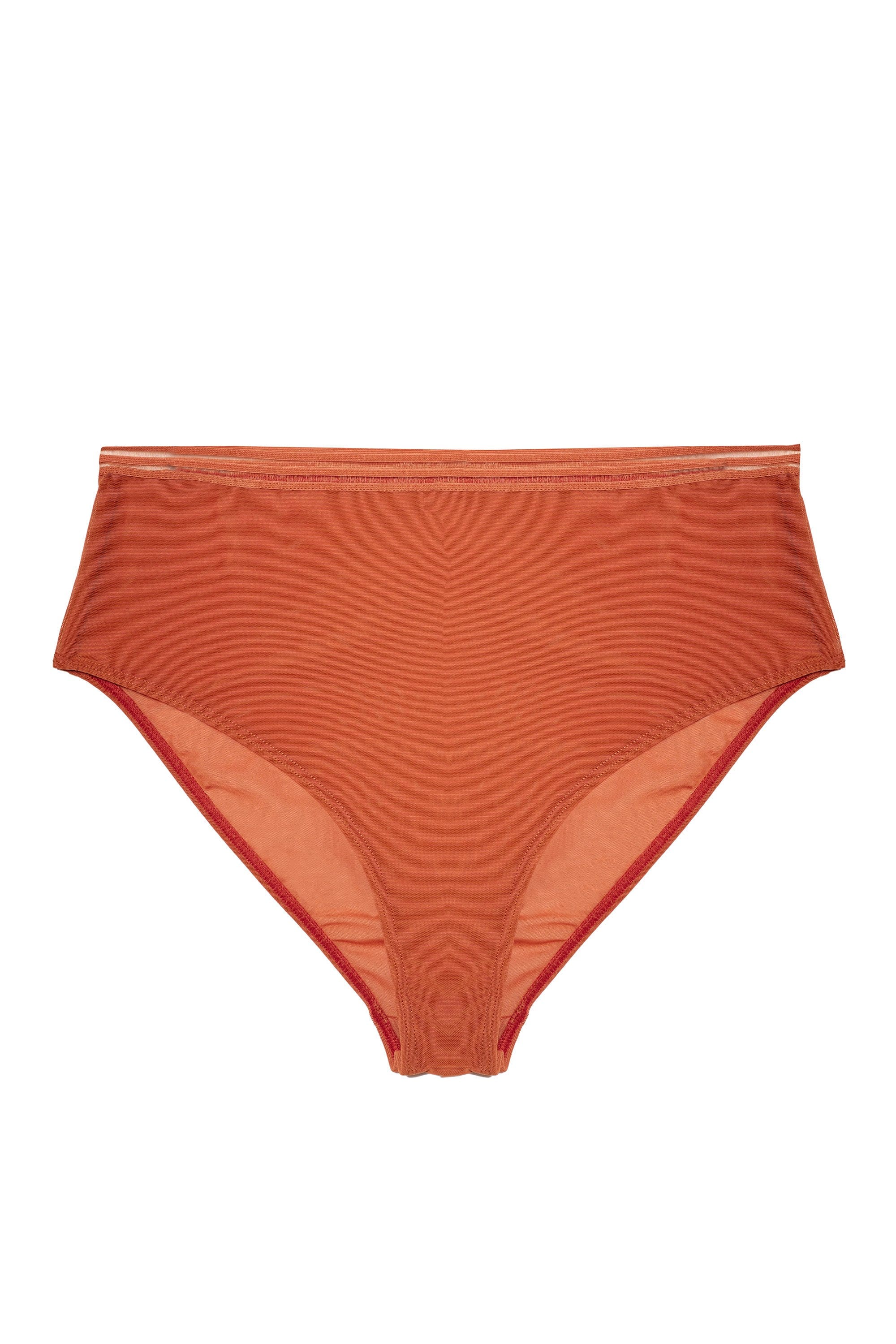 Chelsea Cinnamon Mesh Highwaist Brief