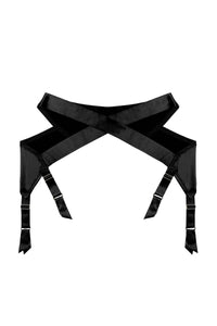 Kestosque Black Suspender / Garters
