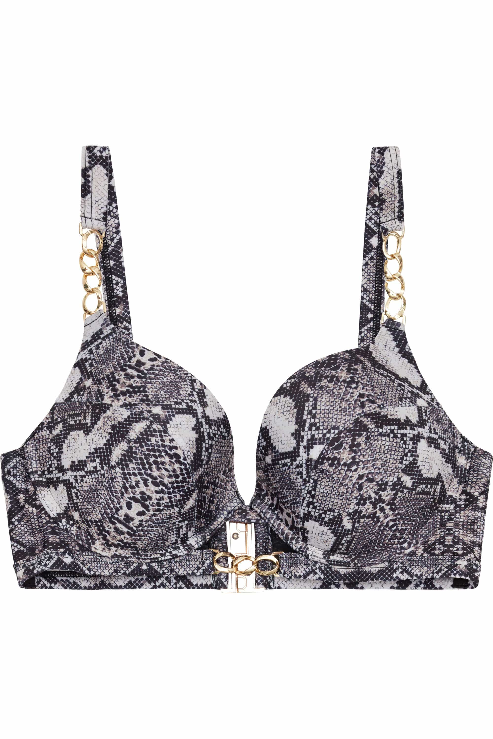 Eco Snakeskin chain push up top B - G