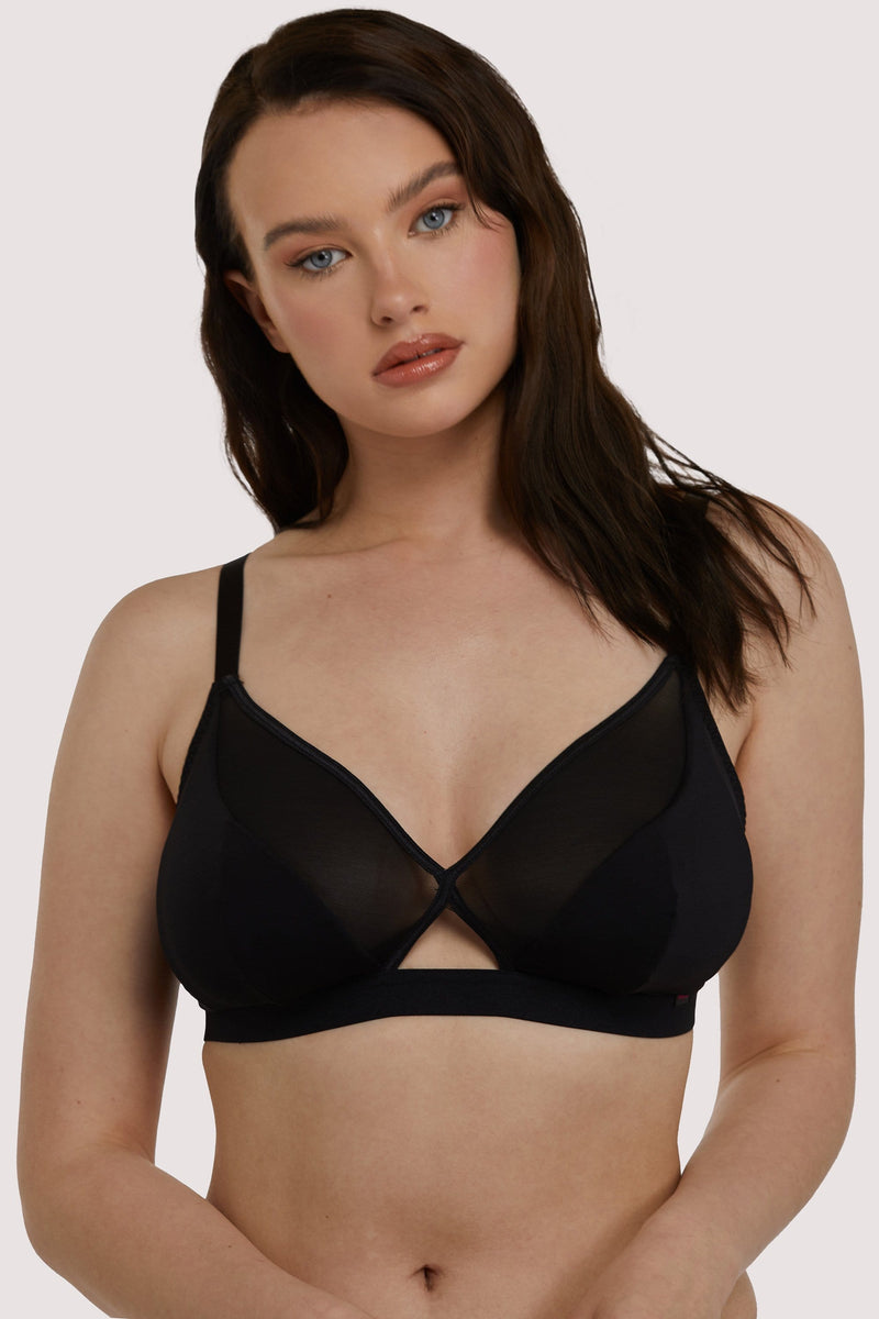 Get Up And Chill Bralette Black – Playful Promises USA