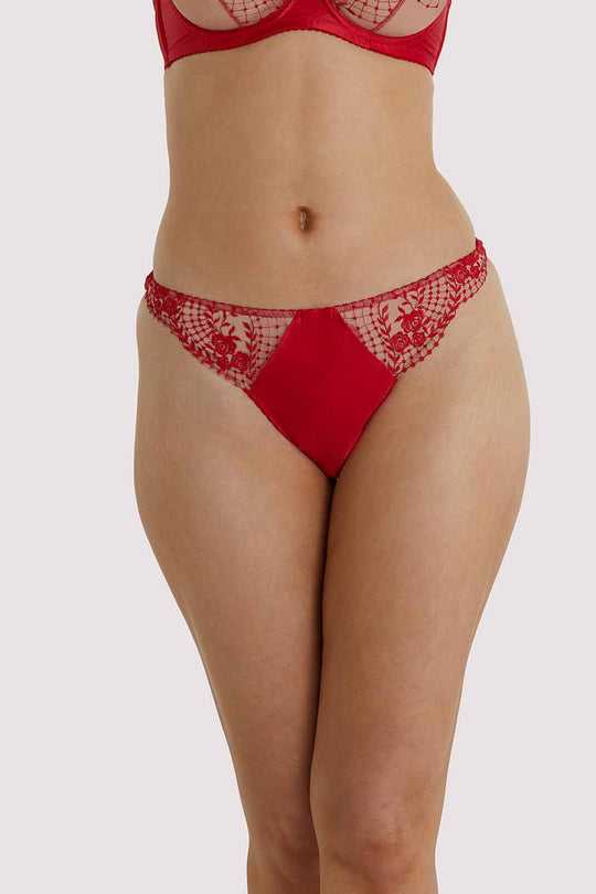 Dita Von Teese Julie's Roses G-String Red