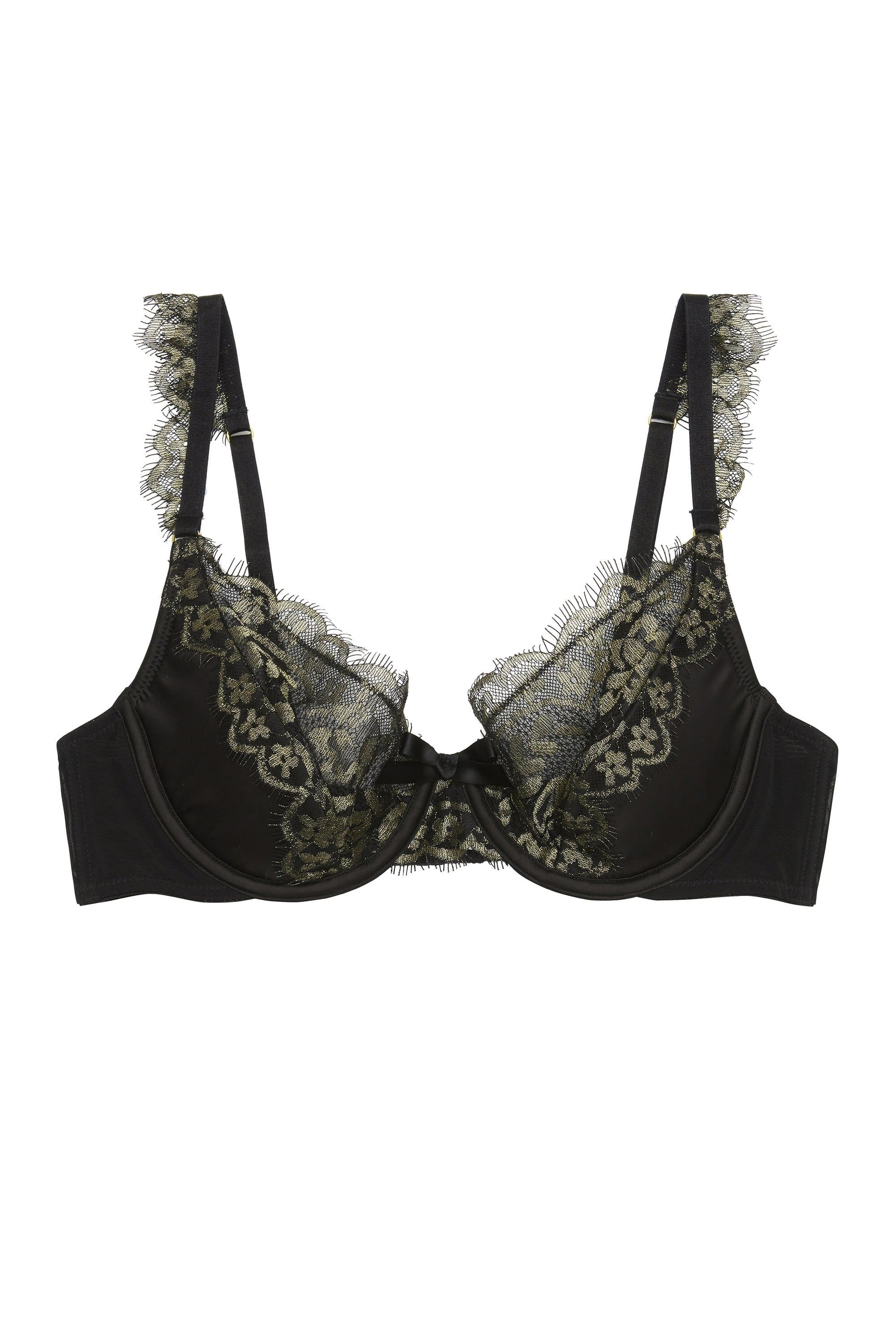 Boux Avenue Freja plunge bra - Black - 36DD, £12.00