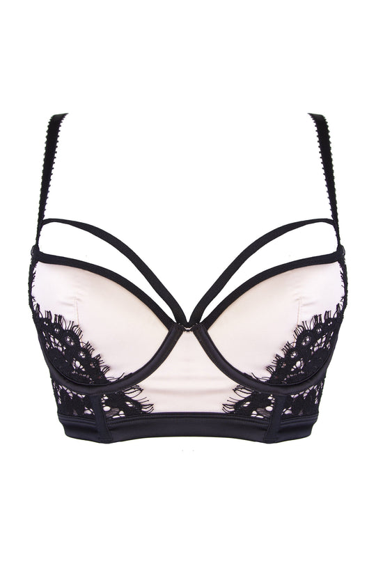 Hedy Textured Lace Plunge Bra Curve