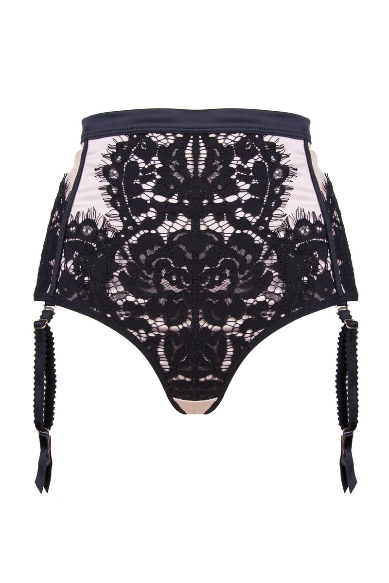 Hedy Textured Lace High Waist Brief Curve