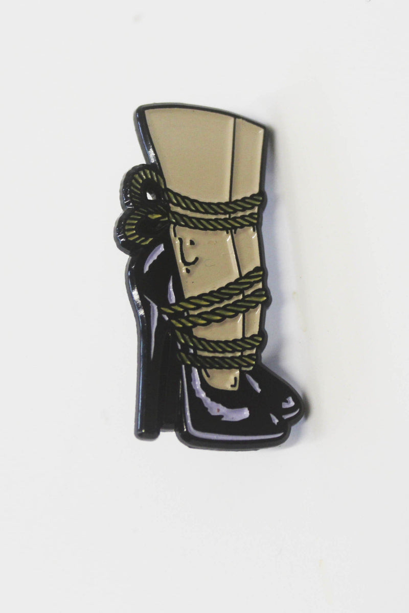 All Tied Up Enamel Pin