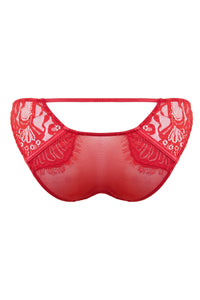 Love Pink/Red Ouvert Brief