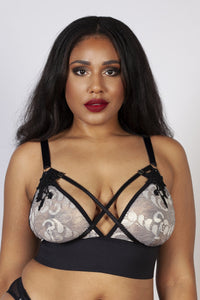 Renee Embroidered Soft Cup Bra
