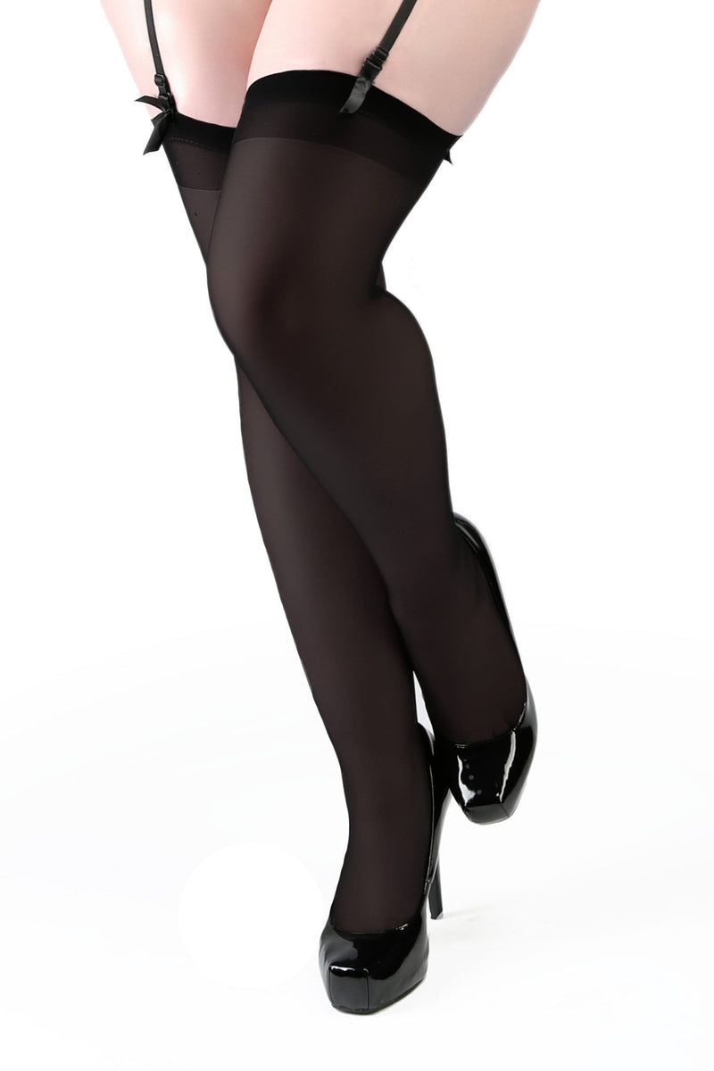 Miss Naughty Curve Luxury Opaque Stockings