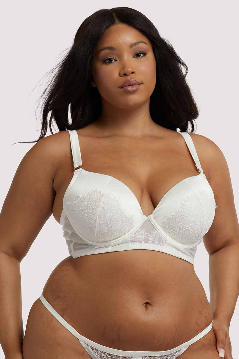White/Ivory Fabulous Collection: 36C-42G 38DDD (F)