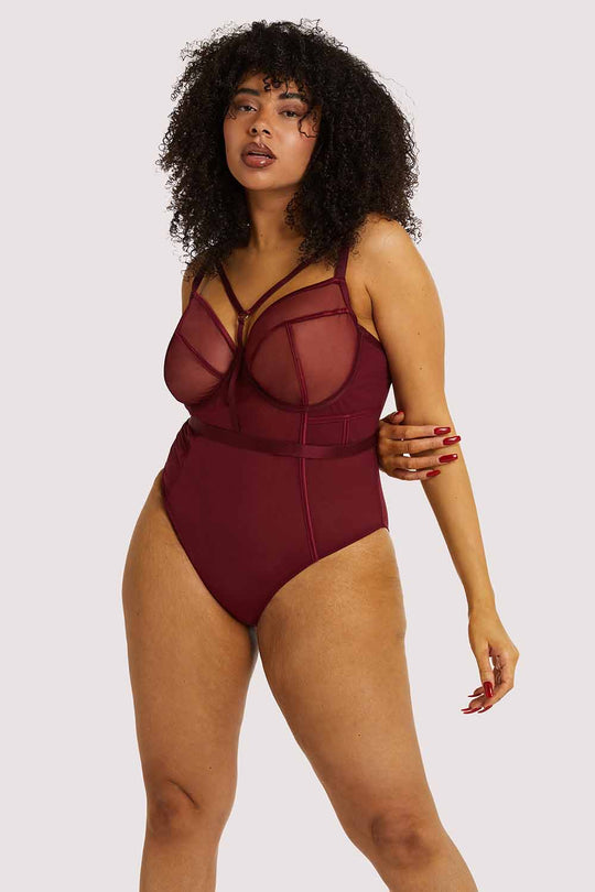 Harper Bordeaux Bodysuit