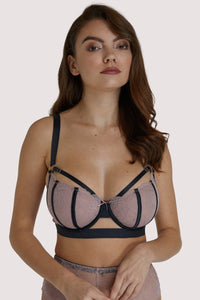 Felicity Hayward Celestina Satin Binding Lace Fuller Bust Bra