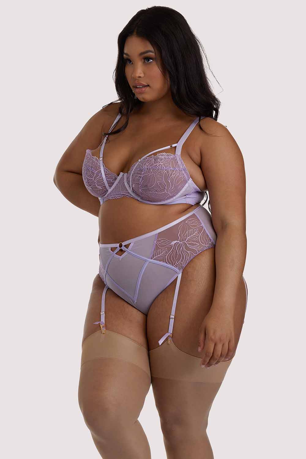 Mila Lilac Lace Bra