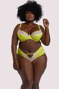 Vivi Chartreuse Highwaist