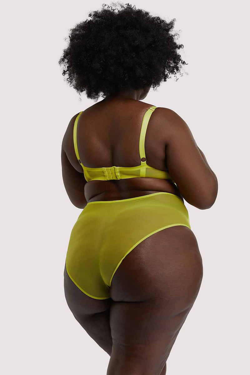 Vivi Chartreuse Highwaist