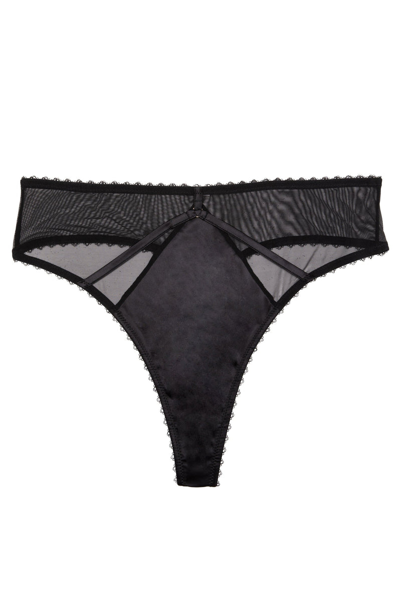 Thong Panty - BLACK - FINAL SALE