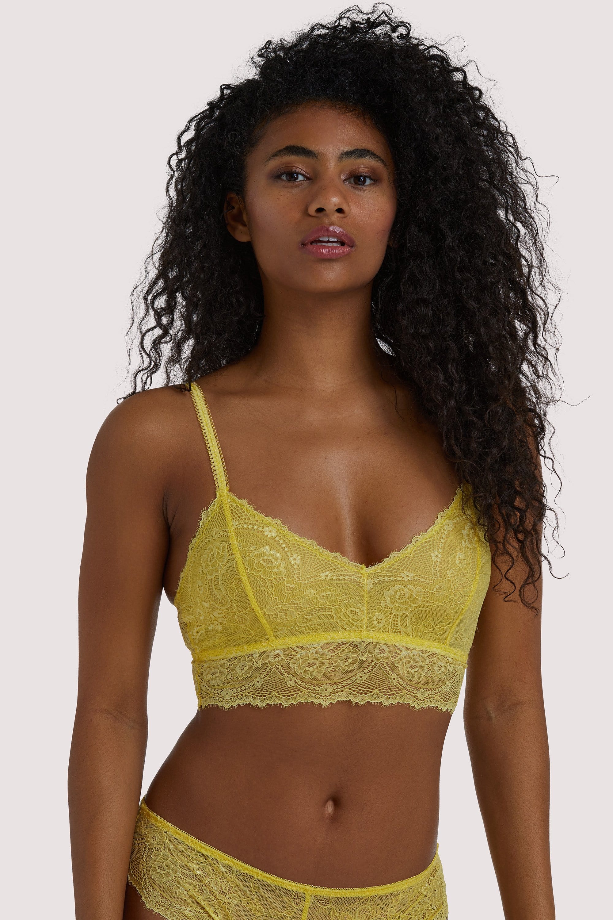 Ariana Yellow Everyday Bralette – Playful Promises USA