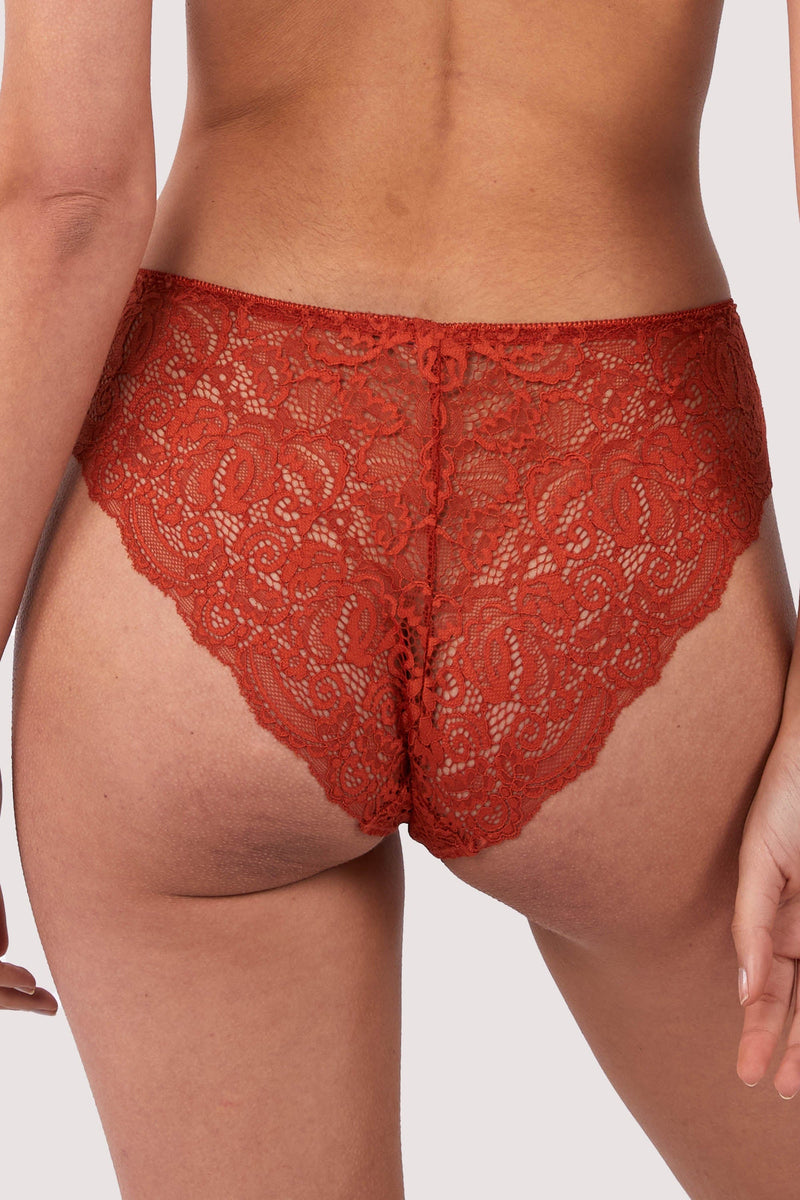 Ariana Ginger Lace Brief