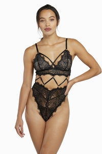 Wolf & Whistle Angelica Strappy Lace Body