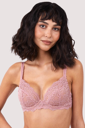 COLLECTION by John Lewis Genevieve Plunge Bra, Thistle, 30B