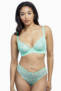 Ariana Mint Everyday Lace Brief