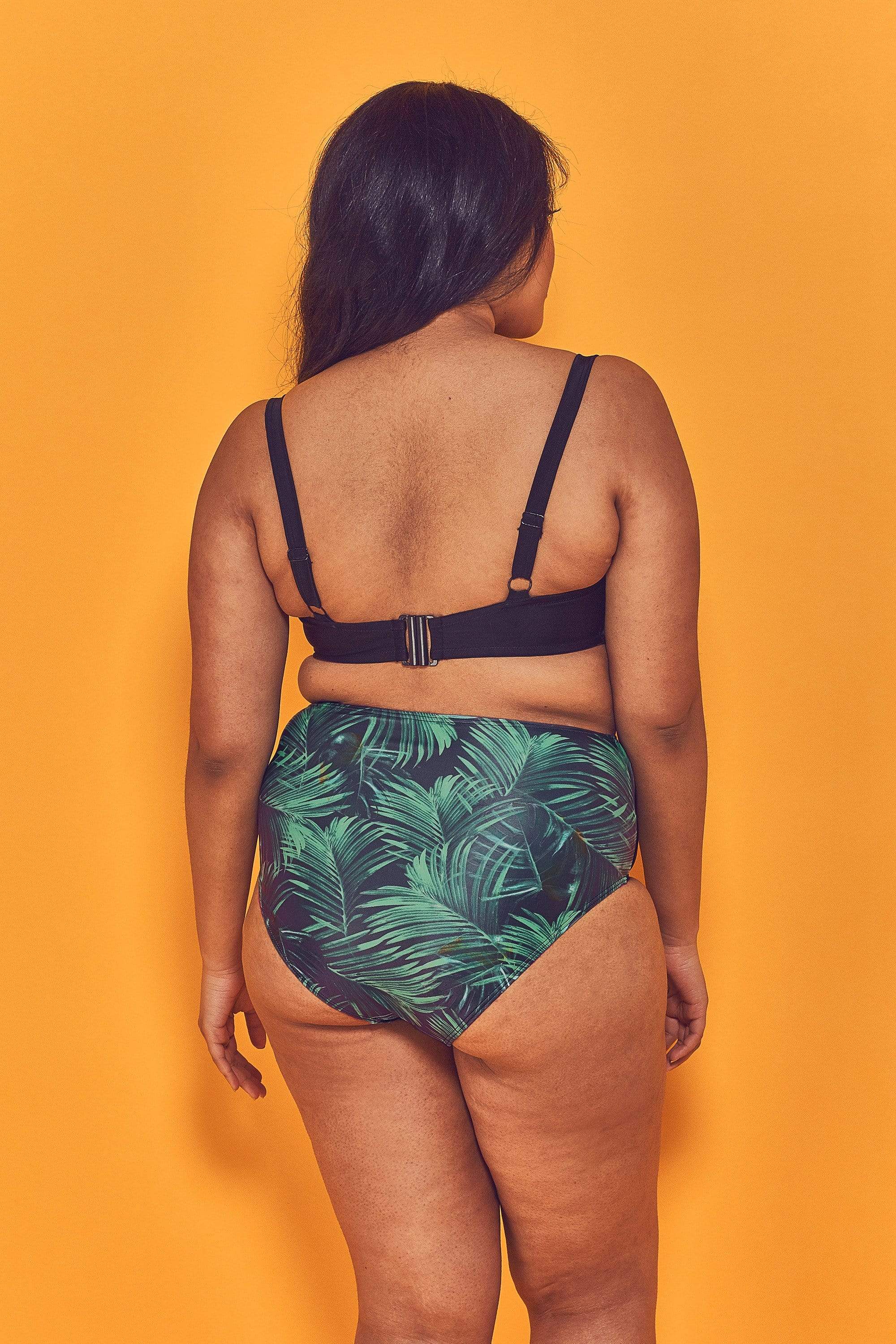 Gelijk Wordt erger Oriëntatiepunt Palm High Waist Bikini Brief Curve – Playful Promises USA