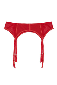 Zoya Fishnet & Lace Suspender