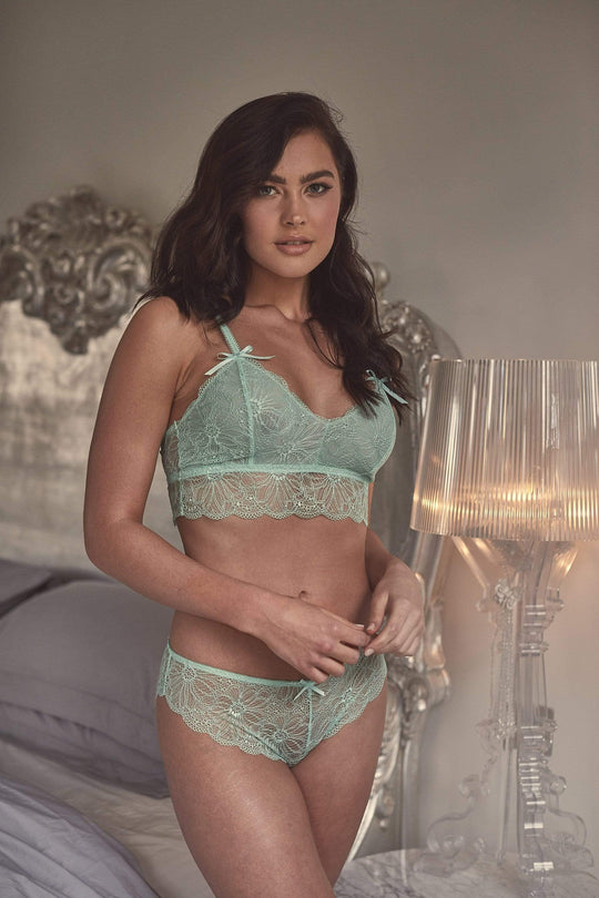 Ariana Mint Everyday Lace Brief