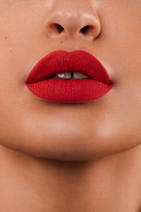 Bright Red Notorious Transfer Resistant Long Lasting Matte Liquid Lipstick