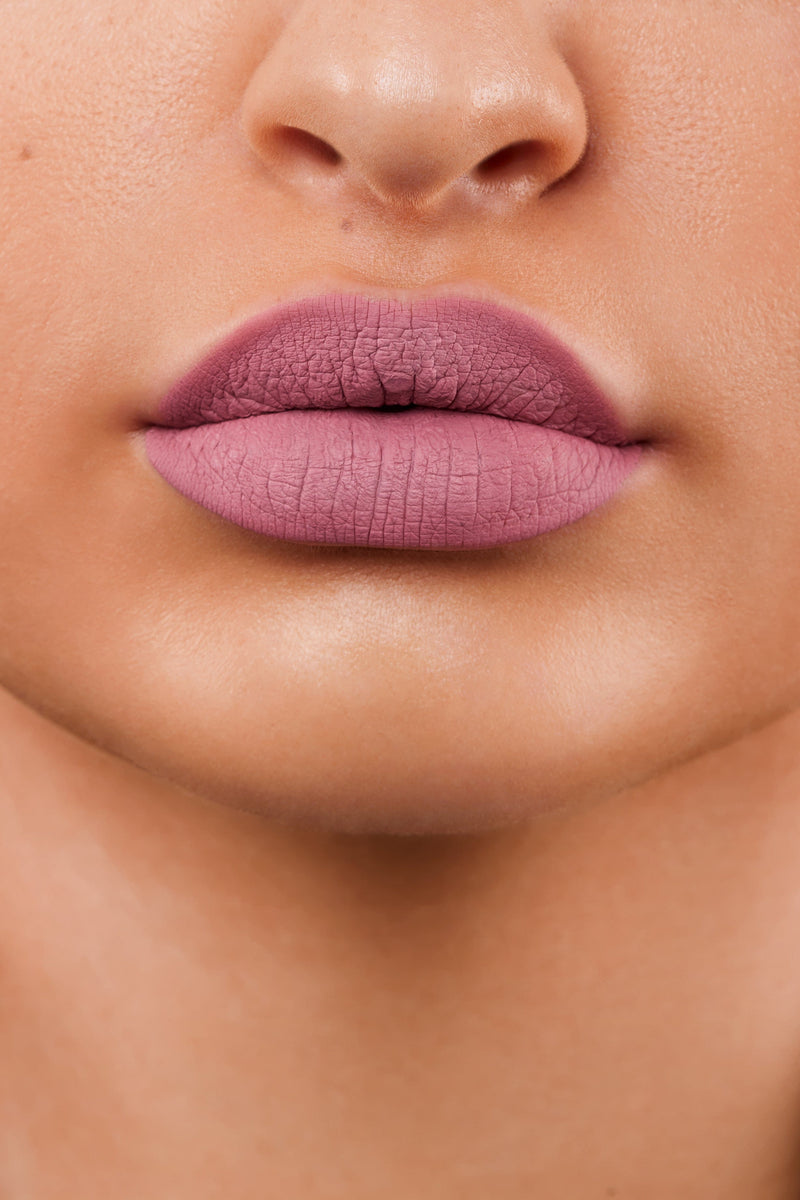 Dusty Pink Peek Transfer Resistant Long Lasting Matte Liquid Lipstick