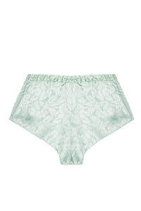 Annabelle Jaquard Mint Triangle Bra & Shorts