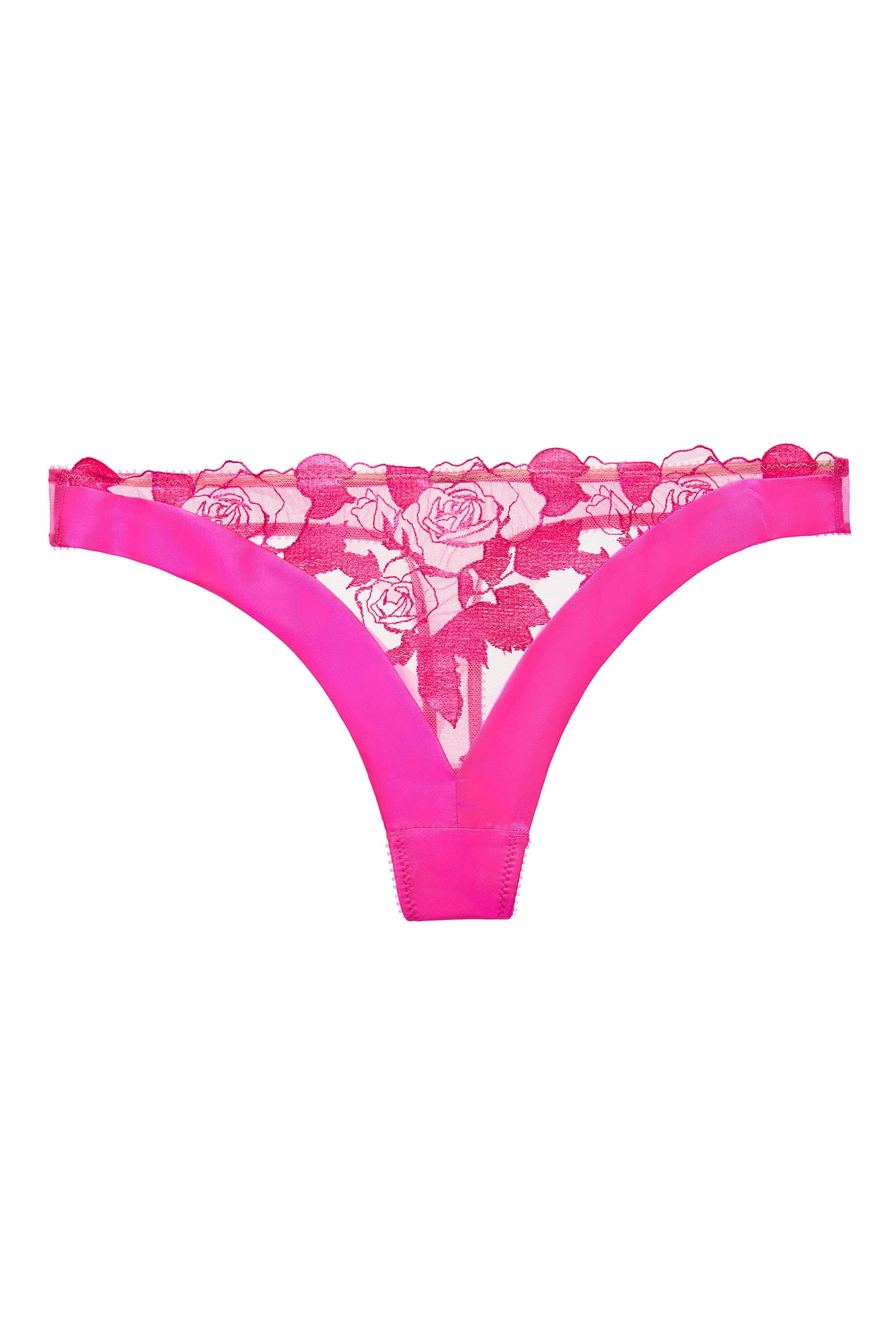 Magic Pink String Rosabelle Pink Floral G-String – Playful Promises USA