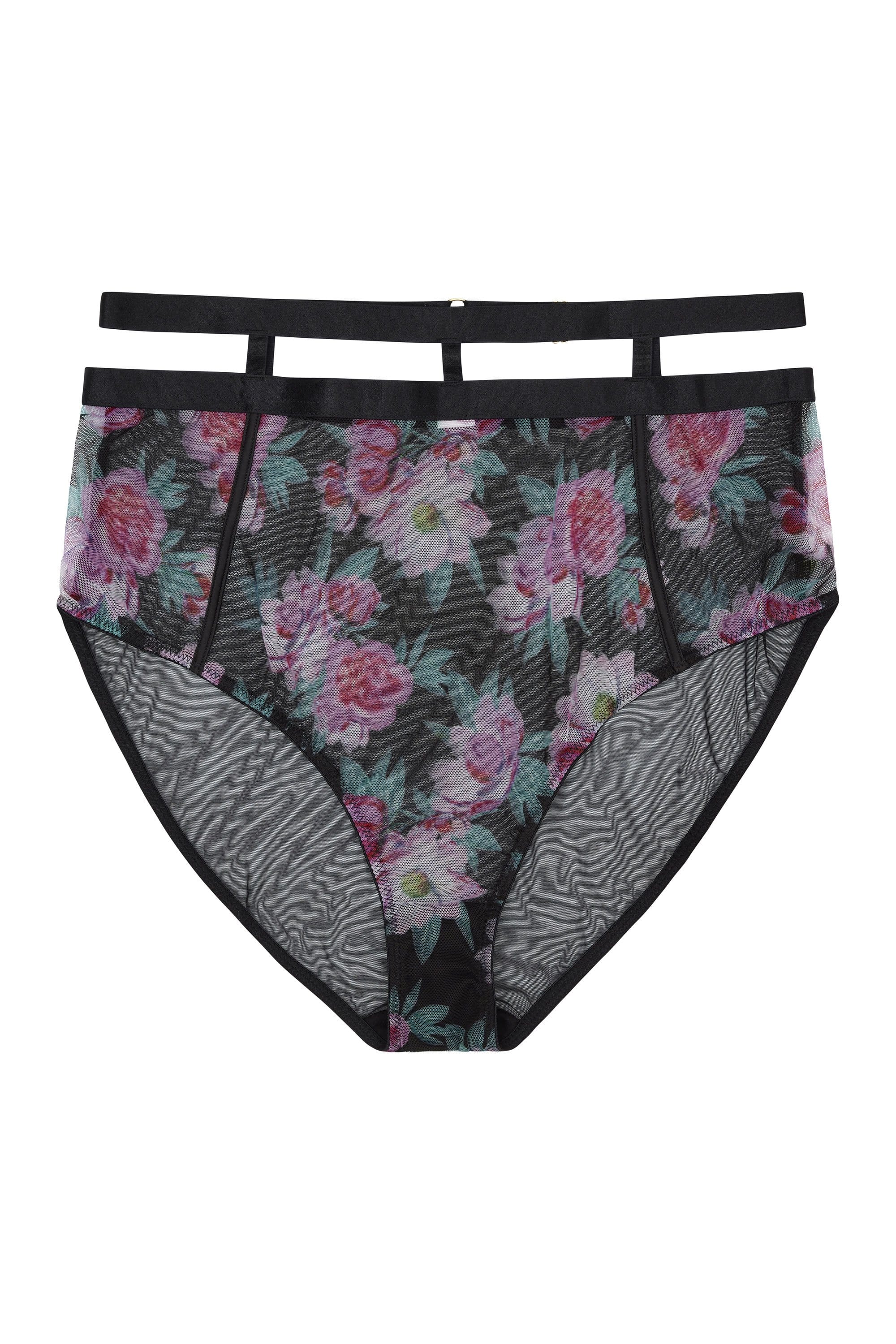 Nemi Floral Strappy Brief