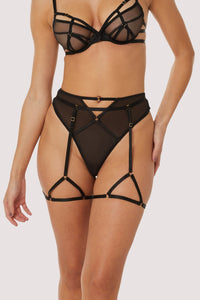 Naya Black Harness Suspender