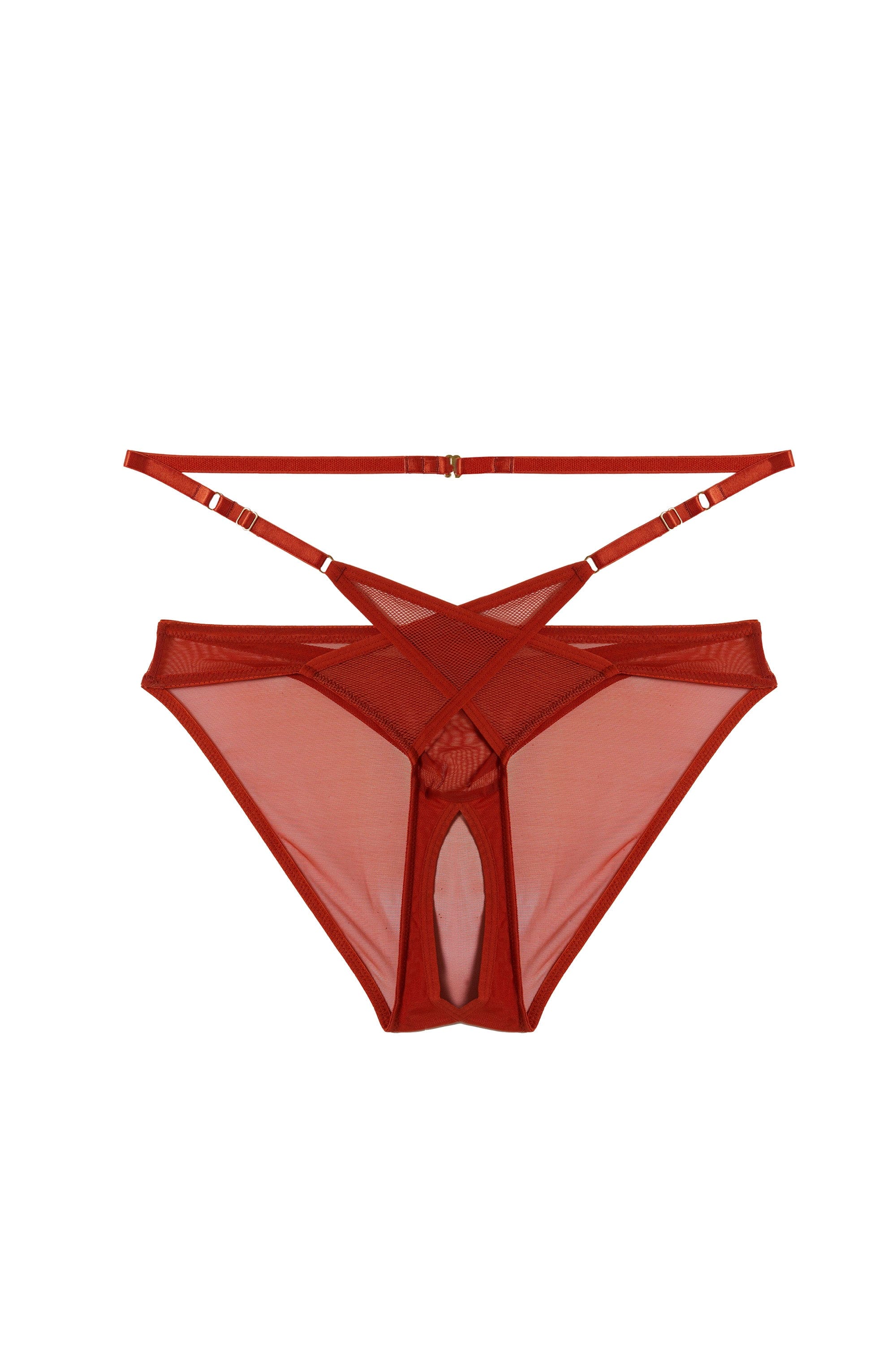 Eddie Rust Crossover Wrap Crotchless Brazilian Brief – Playful