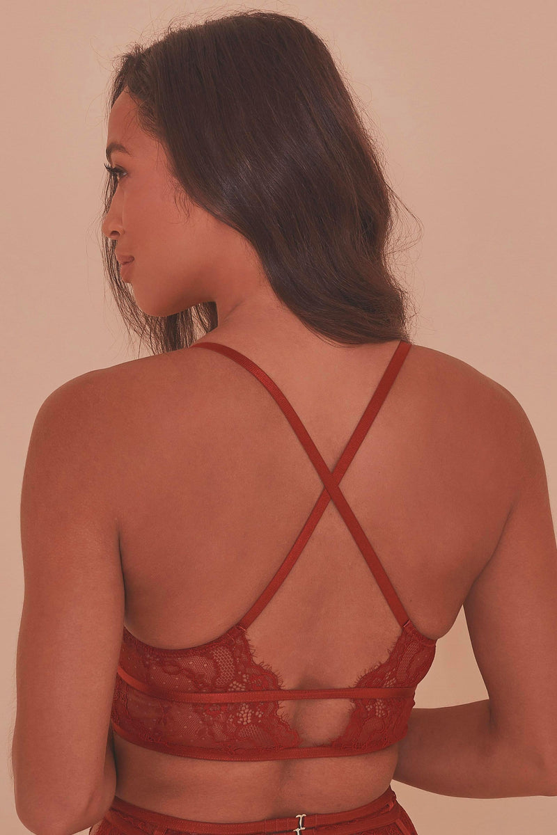 Wolf & Whistle Roslyn Double Bow Bralette