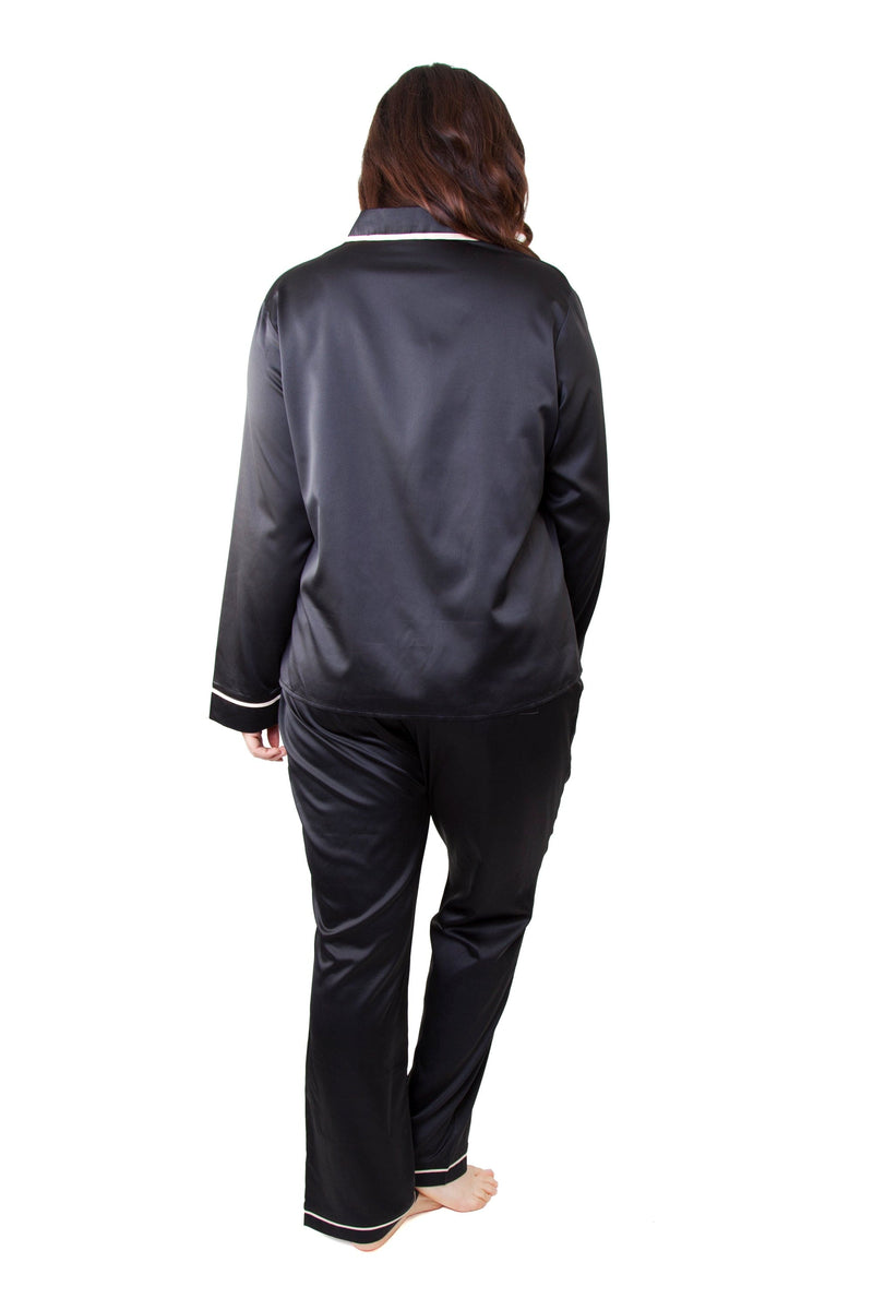 Smoking Suit Pyjama Set - Curve – Playful Promises USA
